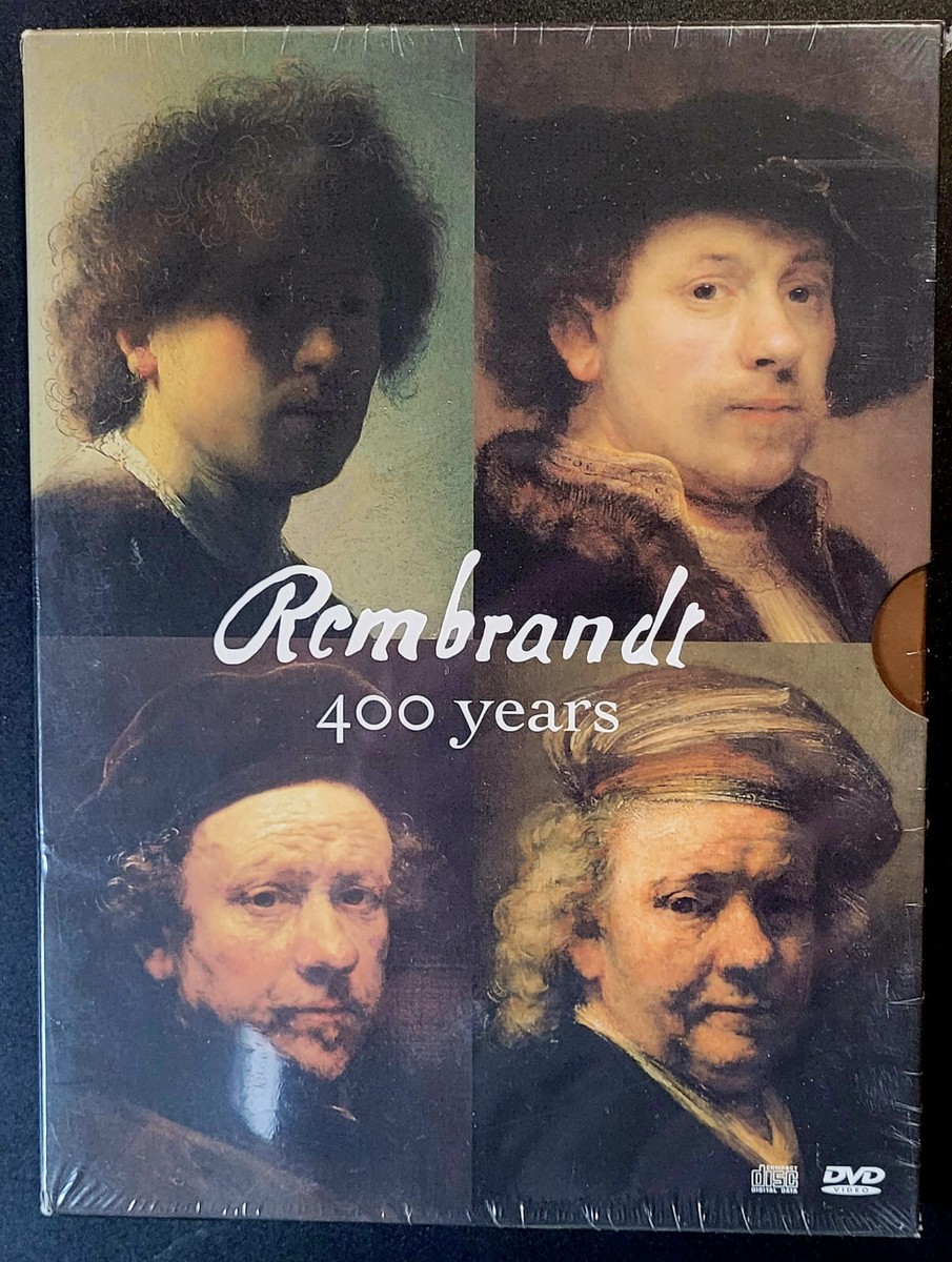 The Real Rembrandt　DVD Rembrandt: 400 Years DVD/CD ROM, Dutch Master Artist Painter BRAND
