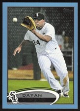 2012 Topps Walmart Blue Dayan Viciedo #362 Chicago White Sox