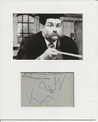 Jimmy Edwards Whack-O signed original authentic Autogramm UACC RD COA