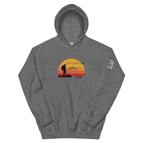 Hot Girls Hike Utah Super Soft Unisex Hoodie - Picture 40 of 45