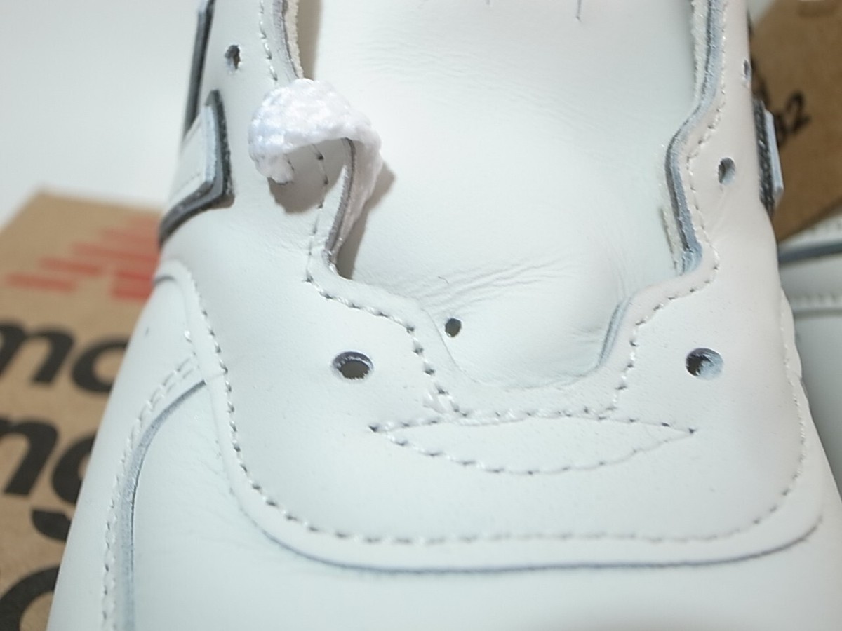 NEW BALANCE M576WWL WHITE LEATHER MADE IN ENGLAND US8 | eBay