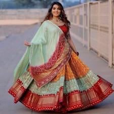Designer Navaratri Lehenga Choli For Women Party Wear Bolywood Lengha Choli