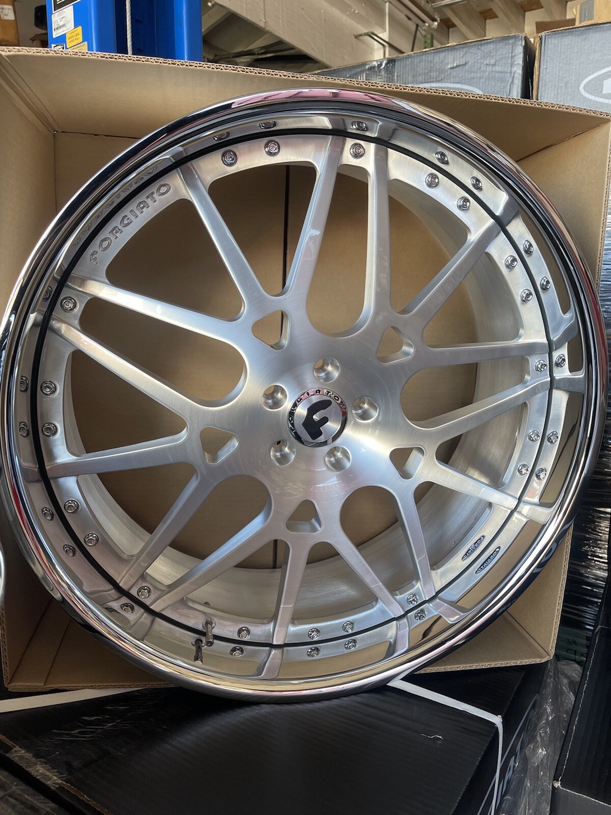 24x9-10 FORGIATO BMW MERCEDES BENZ S550 AUDI ROLLS ROYCE PACKAGE DEAL!