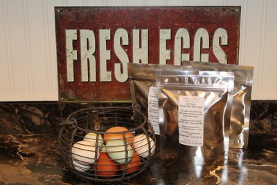 Freeze-Dried Whole Raw Eggs-1 dozen,Farm Fresh/Free-Range-Long Term Storage Food