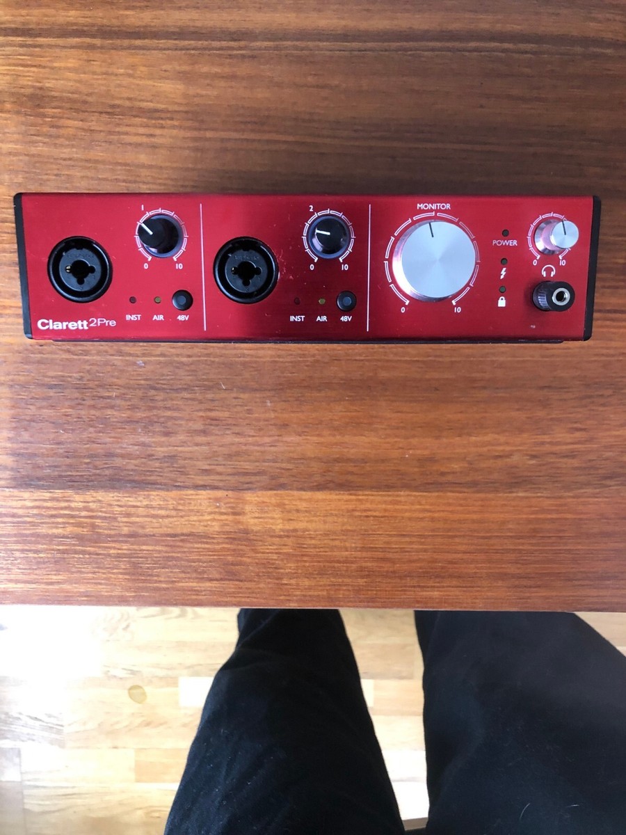 Focusrite Clarett 2Pre Thunderbolt Audio Recording Interface Focusrite Clarett 2Pre Thunderbolt Audio Recording Interface
