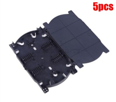 5Pcs 12 Cores Fiber Optic Splice Tray Fiber Optic Terminal Box New Ic sf