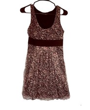 Zara Basic Women's Sleeveless Floral Dress Size XS