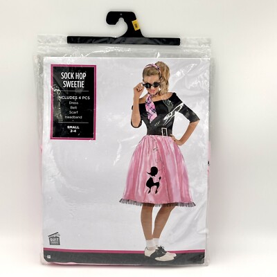 Sock Hop Sweetie 50's Retro Poodle Skirt Fancy Halloween