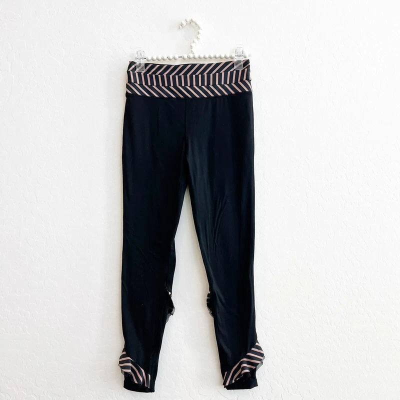 free-people-movement flyer ruffle striped high waist leggings