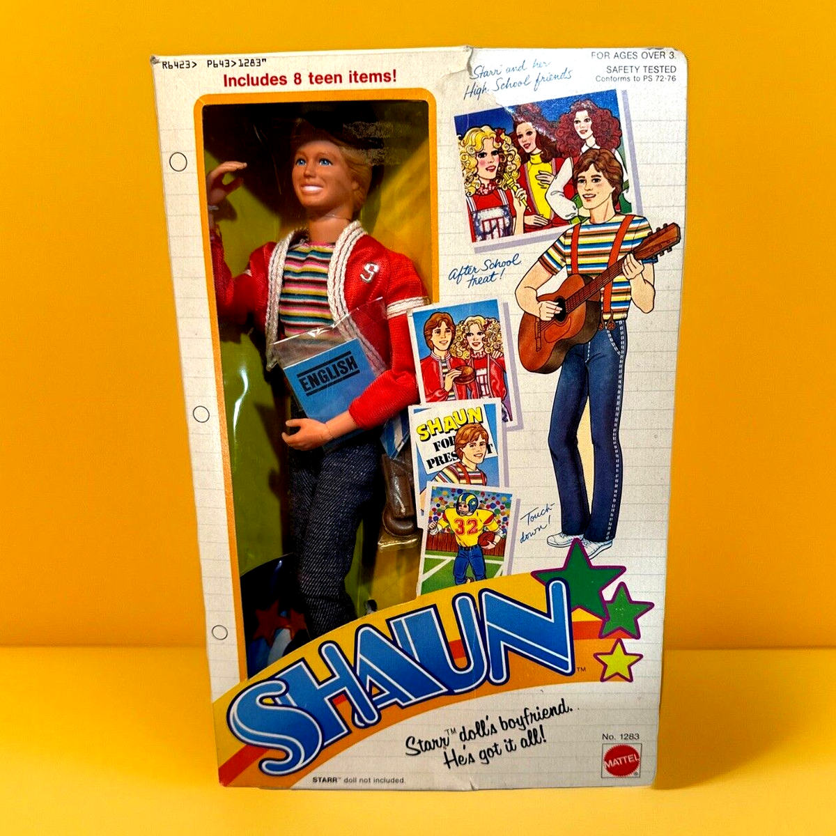 Poupée Mattel Shaun, Le Cavalier De Starr (n°1283) – 1979 – Jamais Jouée, En Boîte