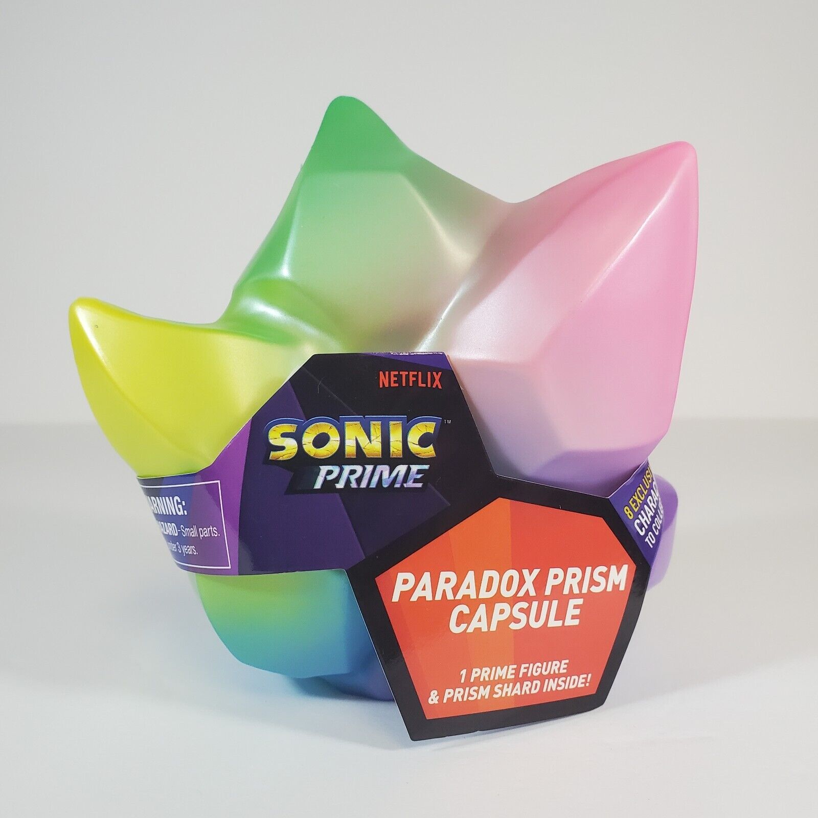 Sonic Prime Paradox Prism Capsule with Figure, Shard and Leaflet – 8 Styles