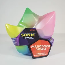 Sonic Prime Paradox Prism Capsule Shadow The Hedgehog Action Figure
