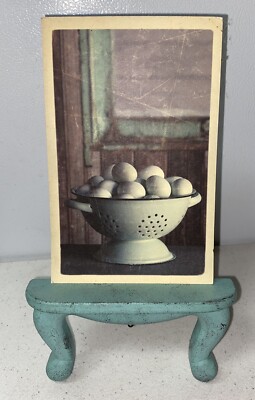 FRESH EGGS Sign And Easel Farmhouse Country Kitchen Decor MR94B