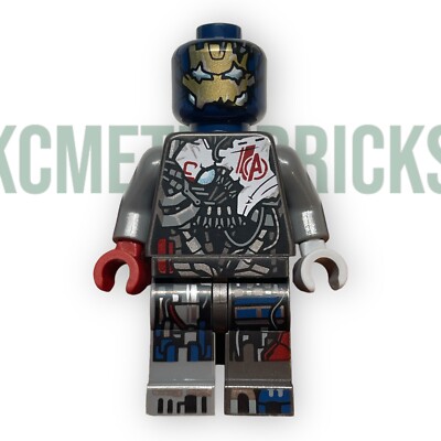 NEW LEGO | Avengers Minifigure - Ultron MK1 Dark Blue Head from 76269