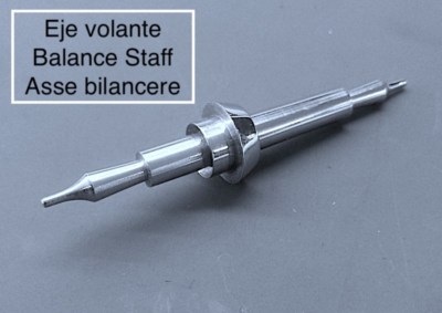 1 pc UT Unitas Balance staff eje volante Asse bilanciere axe balancier MAG2