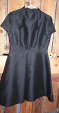 Romantica by Victor Costa Small ( NO SIZE) Vintage Black Cocktail Women's Dress