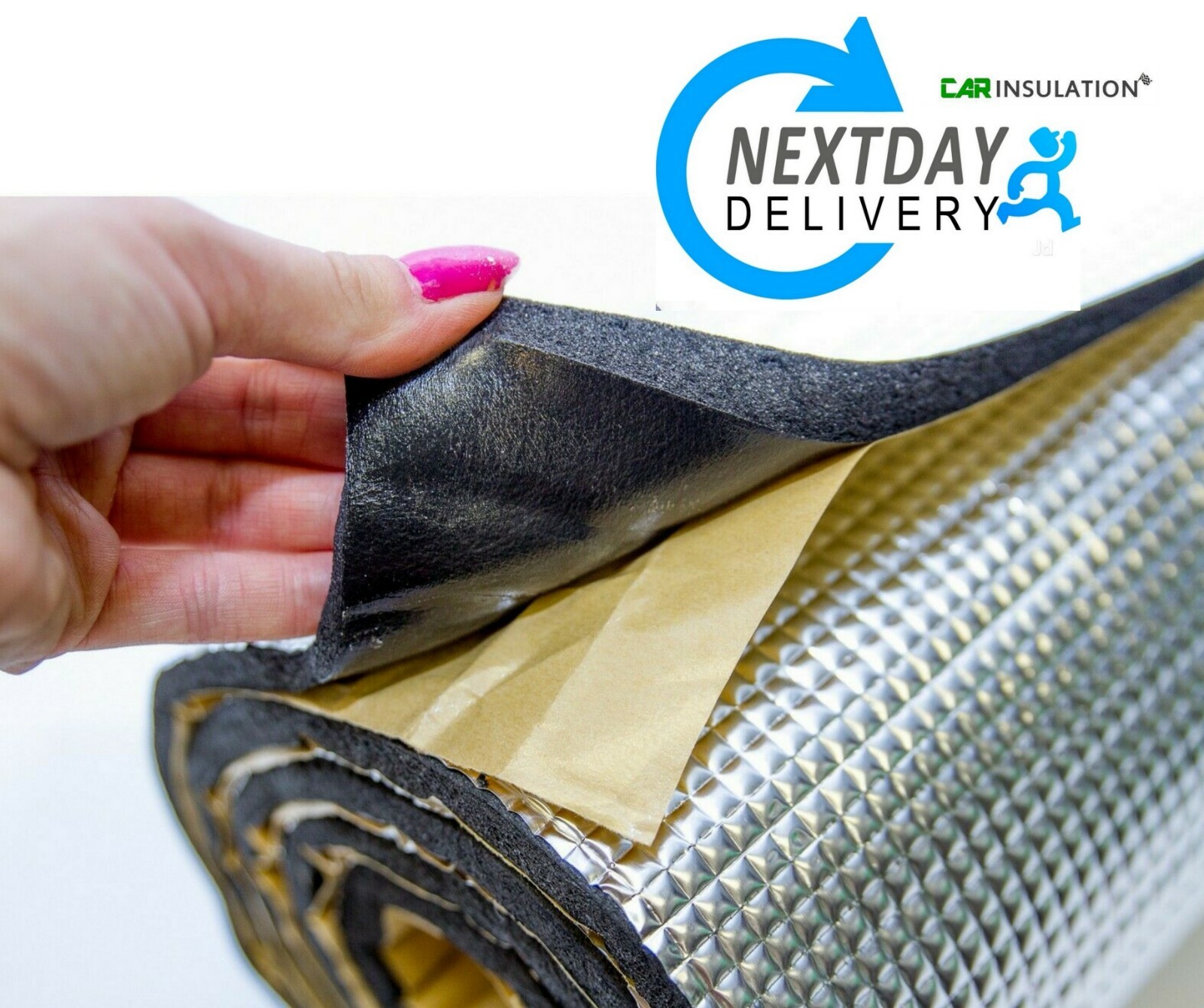 Boat Insulation Engine Sound Deadening Heat Shield Aluminium Car