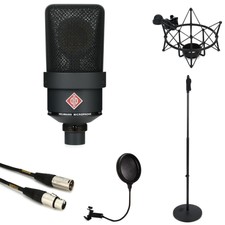 Neumann Tlm 103 Large-diaphragm Condenser Microphone Studio Bundle - Matte Black