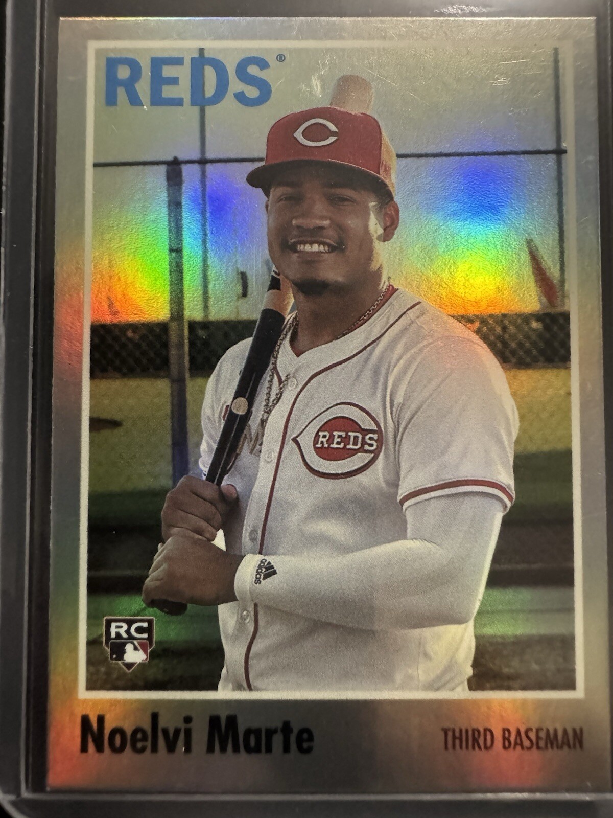 2024 Topps Archives - 1970 Topps Rainbow Foilboard #158 Noelvi Marte /199 (RC)