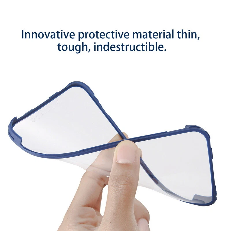 360 Full Clear Shockproof TPU Case For iPhone 15 14 13 12 16 Pro Max Plus Cover - Image 3 of 4