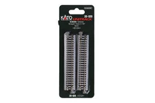 N Scale - Kato Unitrack 20-020 124 mm (4 7/8") Straight Track (4 pcs) N11737