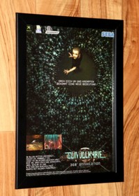 2002 Gunvalkyrie Video game Small Poster / Old Ad Page Framed Xbox Dreamcast