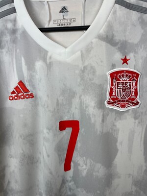 2018 スペイン代表　アウェイ　選手用　No.7 MORATA $_57.PNG?set_id=880000500F