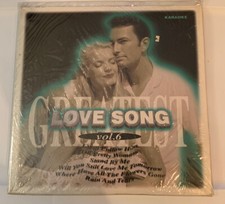 GREATEST LOVE SONG VOLUME 6 Laserdisc LD KARAOKE Alpha Music Co