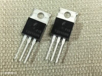 Lot of 2 - Fairchild Schottky Rectifier FYP2010DN Y2010DN 100V