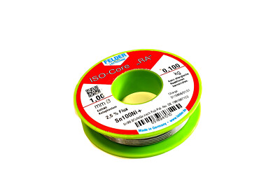 FELDERS ''Solder'' Electronics Solder Wire ISO-Core  RA-Lead Free