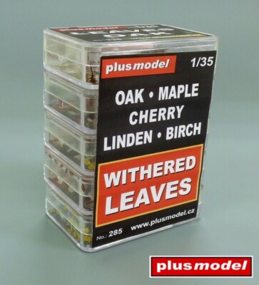 MW22 PLUSMODEL 285 WITHERED LEAVES-SET LAUB BLÄTTER  1/35