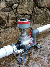 Micro hydroelectric generator 500W high power with monitoring lighting outdoor