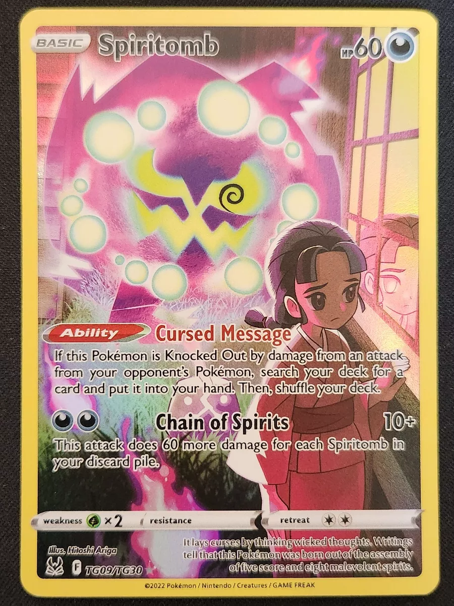 Spiritomb TG09/TG30 (Mint Condition) - Lost Origin – TCG Trainers