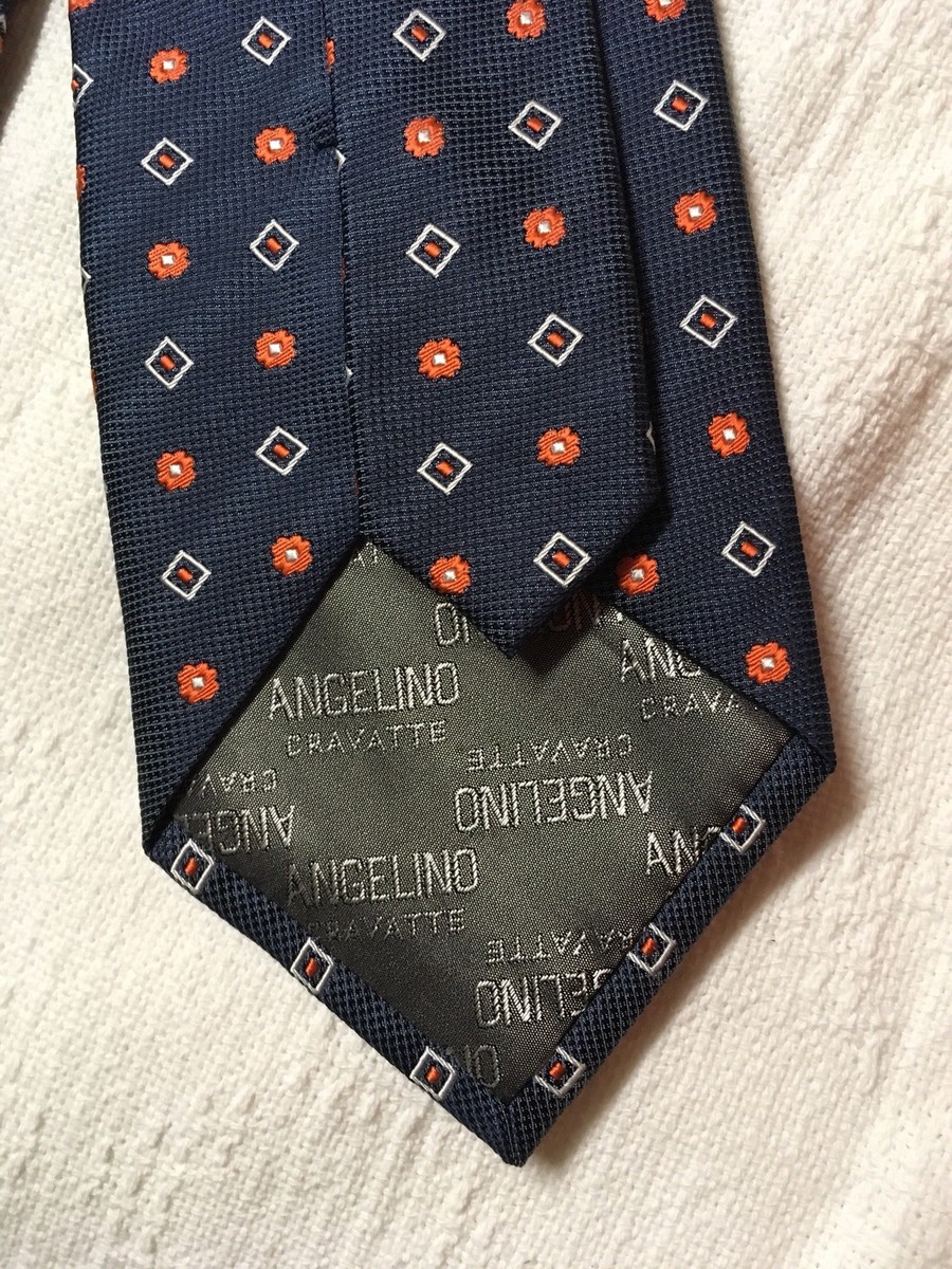 🇮🇹🔥DESIGNER ANGELINO SILK NECKTIE SET (TIE & POCKET SQ  ANGELINO 100% SILK MEN\'S NECK TIE/ POCKET SQUARE display picture 1