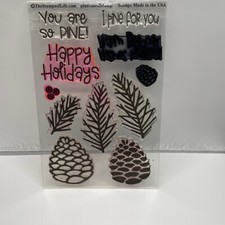 The Stamps of Life Pinecones2Stamp with Matching Dies