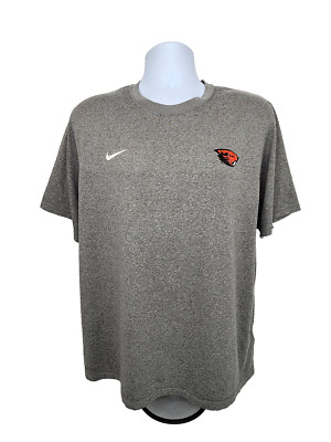 Oregon St BEAVERS Football TEAM ISSUED Nike PLAYER Workout TEE SHIRT   Men's  XL