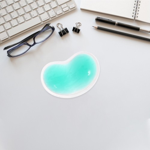 2pcs Mouse Wrist Rest Silicone Ergonomic Wrist Pad Mouse Pad Wrist Support - Afbeelding 2 van 10