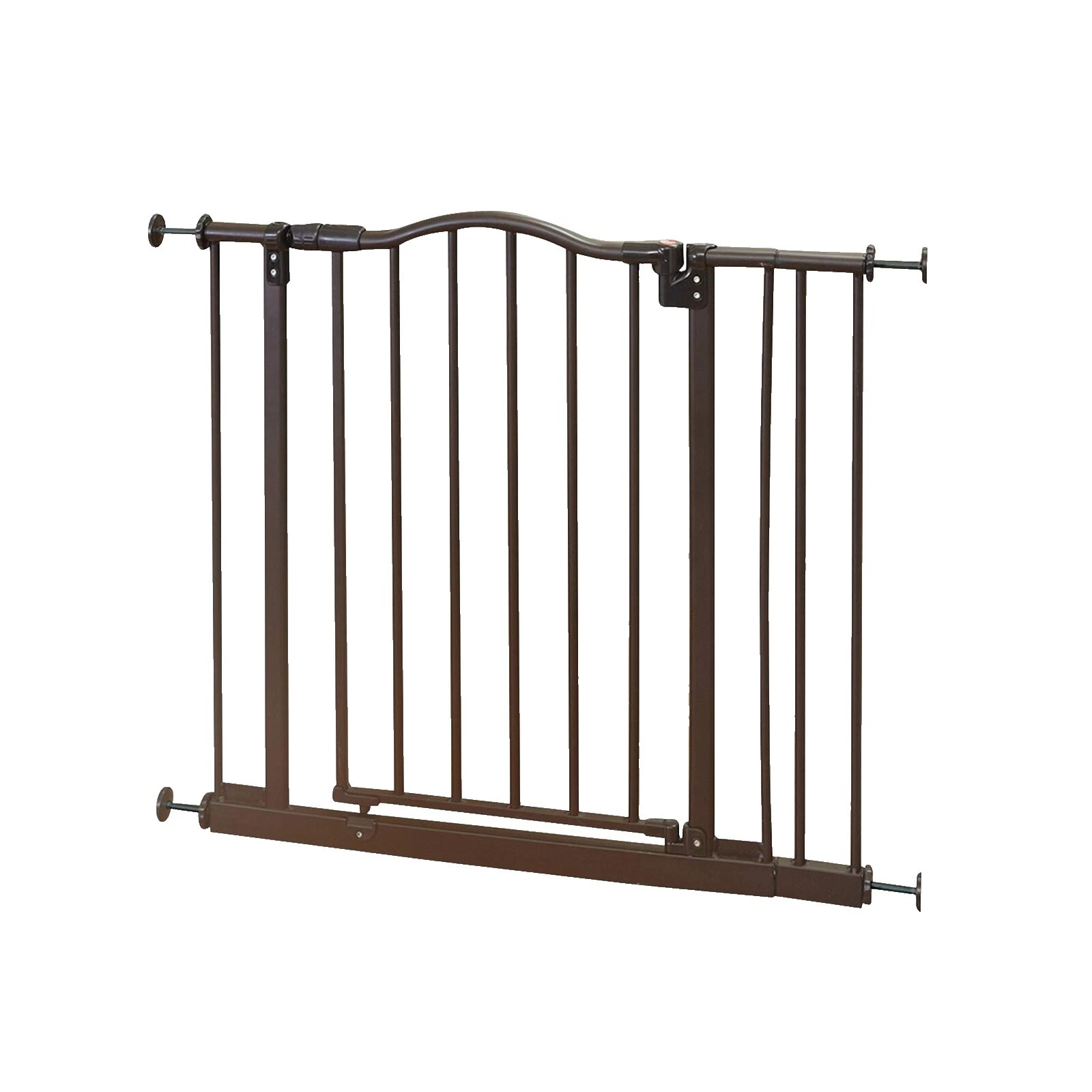 Brown Doorway Gate Baby Safety Gates