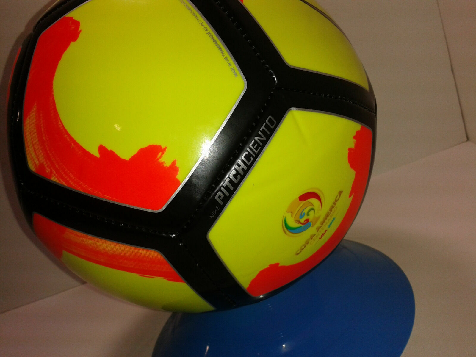 Nike Pitch Ciento Copa America Soccer Ball Volt/TotalOrange/Blk SZ-5 SC2903  702 | eBay
