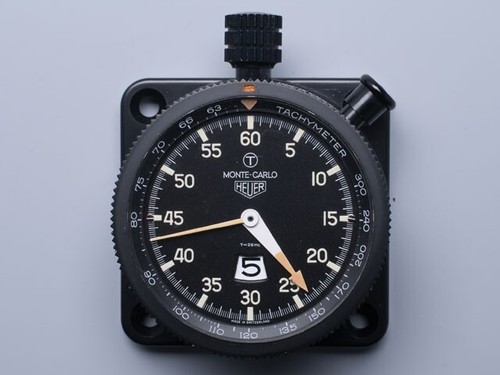 TAG Heuer 542.817 Monte Carlo Stopwatch Rally Dash Timer Box Set New Jp