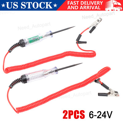 Digital Electric Voltage Circuit Tester Automotive Test Light Car Truck 6-24V