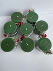 Threshold Balsam Forest Ribbed Pillar Christmas Holiday 3” Candle Lot Of 8 — photo 6