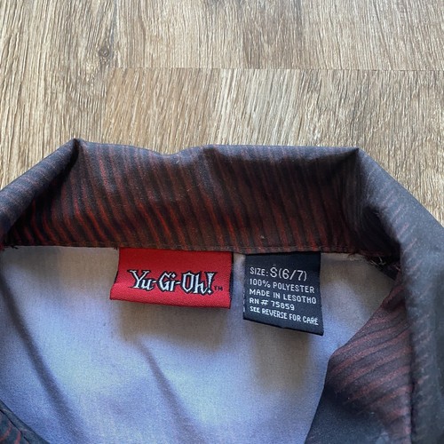RARE Vintage Yugioh SLIFER 1996 Kazuki Takahashi Yugi Let's Duel shirt Size 6/7 - Picture 5 of 6