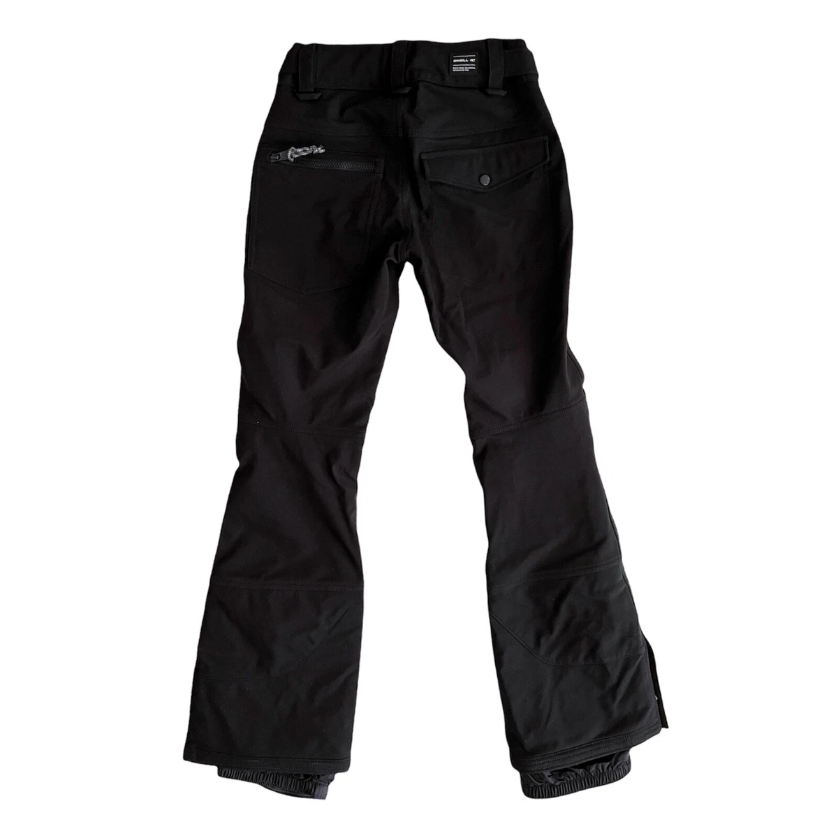 O’Neill Women Hyperdry Waterproof Ski Snow Pants Black Skinny XS