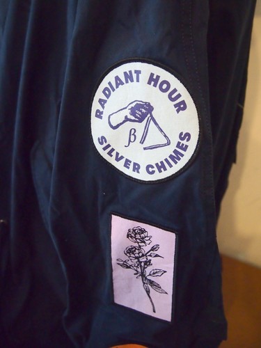 Chaqueta Abrigo Raf Simons x Fred Perry Gran Tamaño Parche con Capucha Nueva con Etiquetas Mediana $995 Azul Marino - Imagen 11 de 19