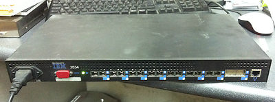 IBM 3534 35L1649 35L1801 8-Port Fiber Channel Switch 
