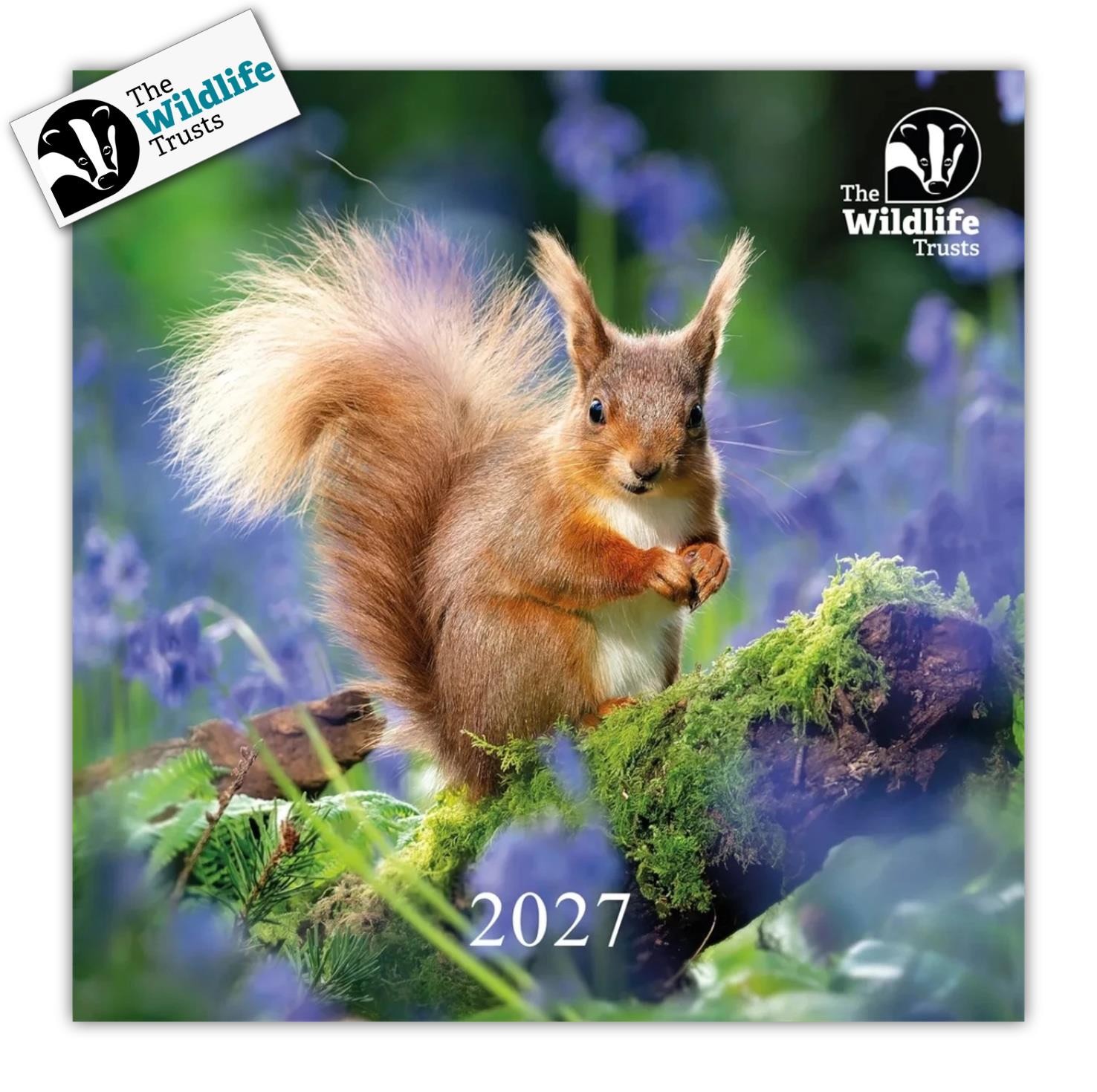 The Wildlife Trusts Calendar 2027, Wall Calendars, Month To View, Animals, Gift - Image 2