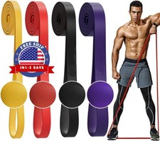 Bandas Elasticas De Resistencia Set Para Ejercicio Entrenamiento Estirar Fitness