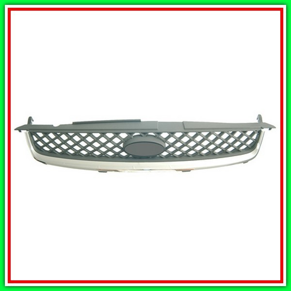 KüHlergrill Chrom Ford Fiesta Mk V- (Bj 2006-2008)-image