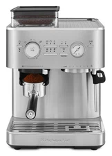 KitchenAid Semi Automatic Espresso Machine with Burr Grinder, RKES6551ZZBASE